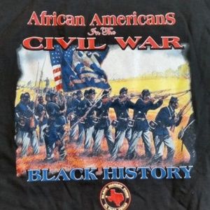 African American Civil War Military Army T Shirt